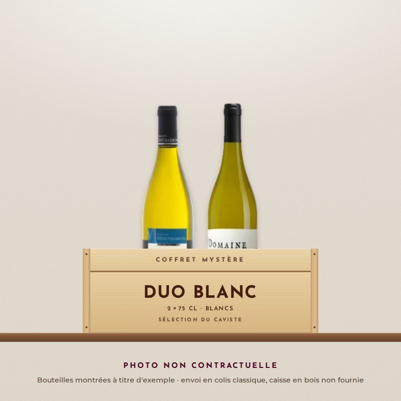 Coffret mystère Duo Blanc (photo non contractuelle)