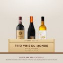 Coffret mystère Trio Vins du Monde (photo non contractuelle)