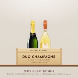Coffret mystère Duo Champagne (photo non contractuelle)