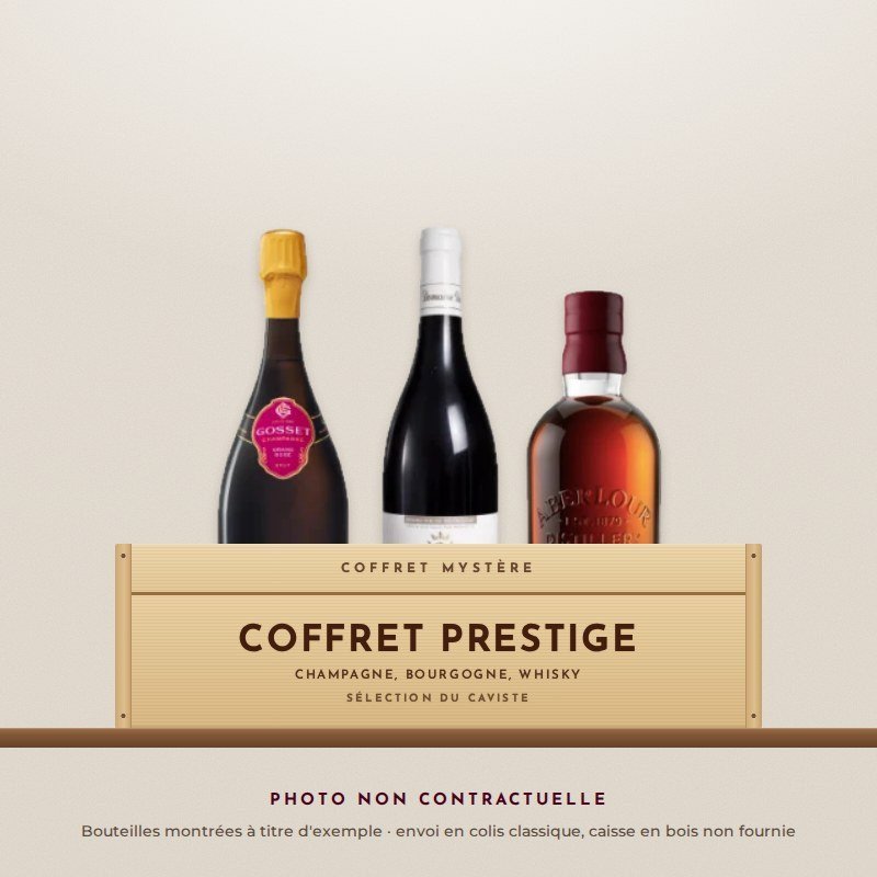 Coffret mystère Prestige (photo non contractuelle)
